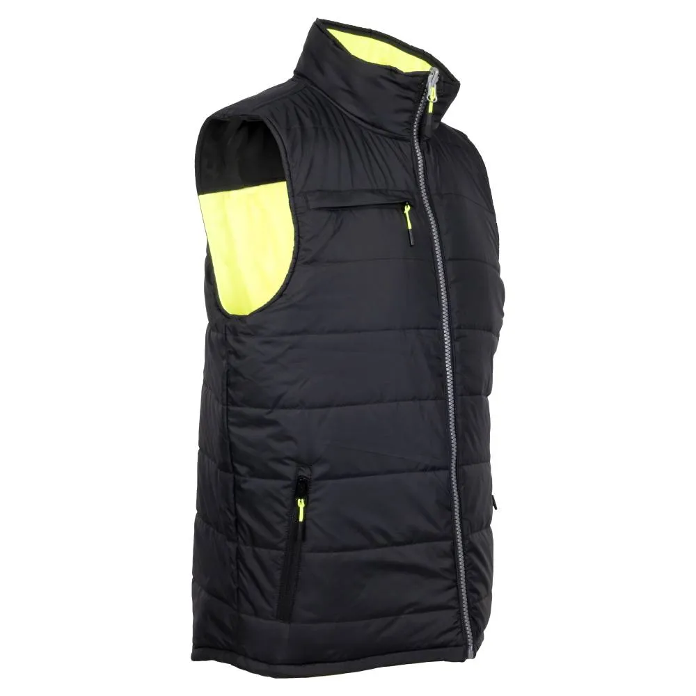 Vesta reversibila cu benzi reflectorizante protectie riscuri minime iarna New Reverso, Renania, art.3B87