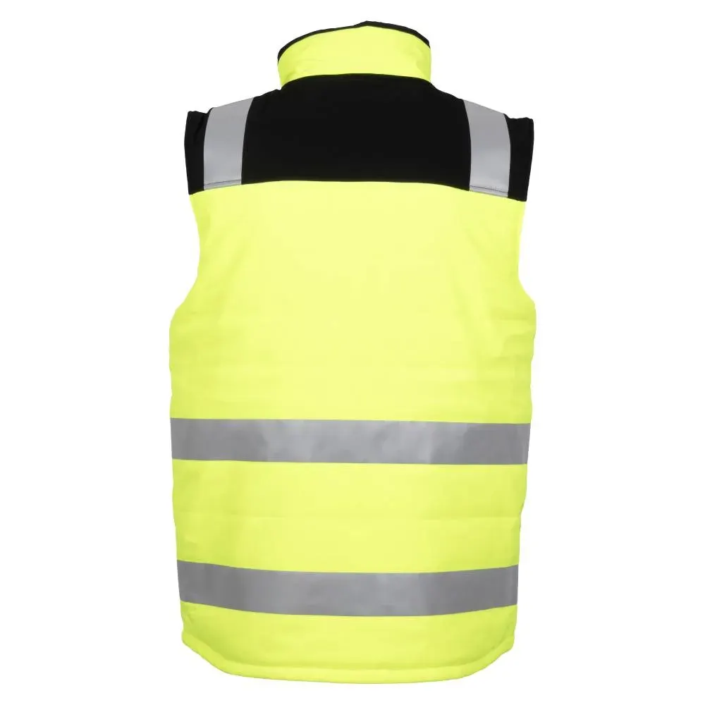 Vesta reversibila cu benzi reflectorizante protectie riscuri minime iarna New Reverso, Renania, art.3B87 - imagine 7