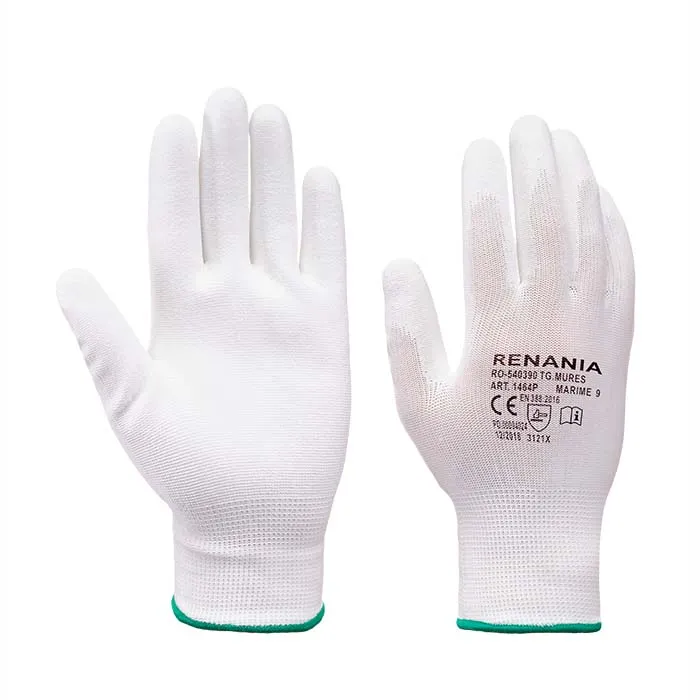 Manusi de protectie mecanica Sensor White categoria II, Renania, art.3C03 (1464P) - imagine 1