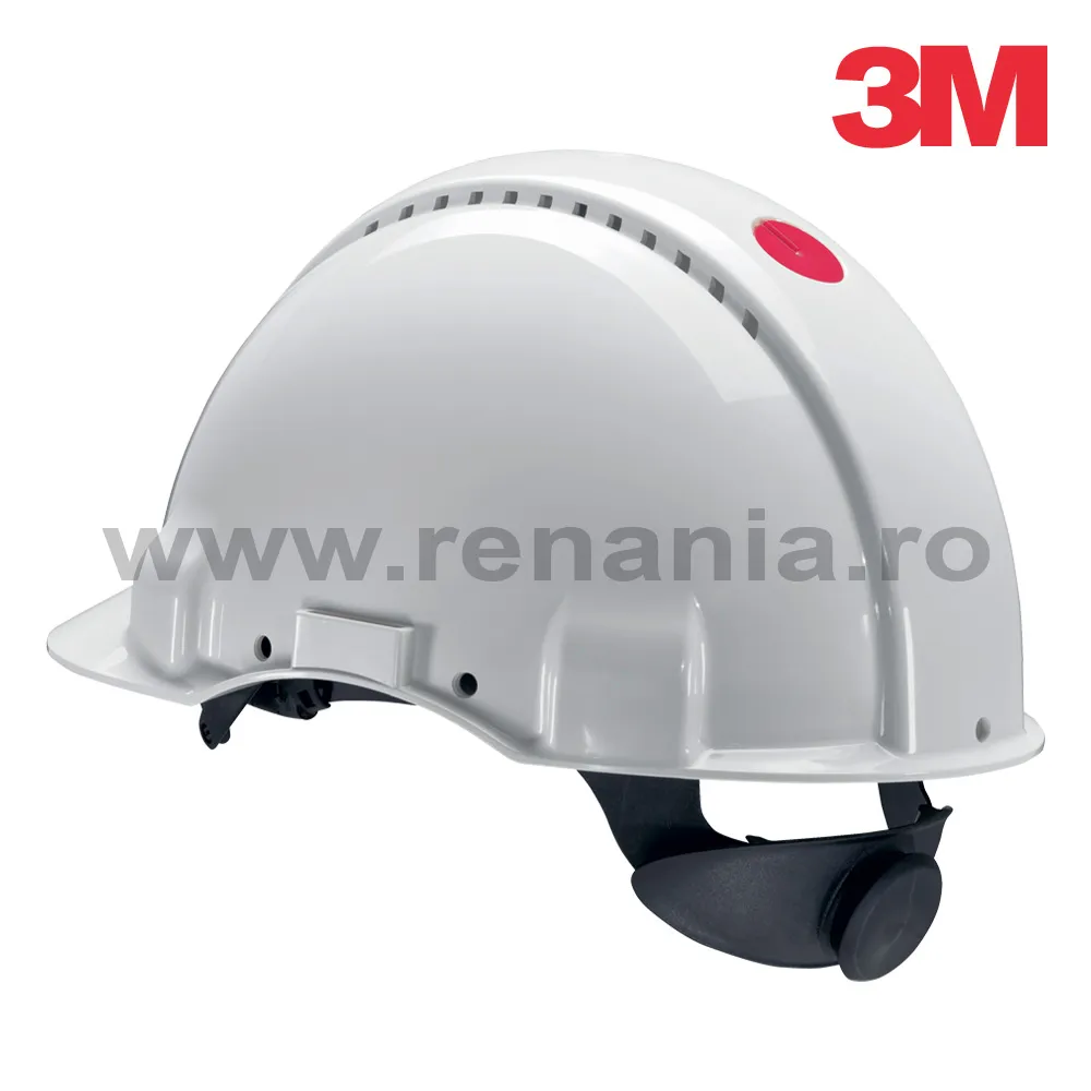Casca de protectie cu uvicator si sistem de reglare prin rotita G3000, 3M, art.3D05 (G3000SR) - imagine 1
