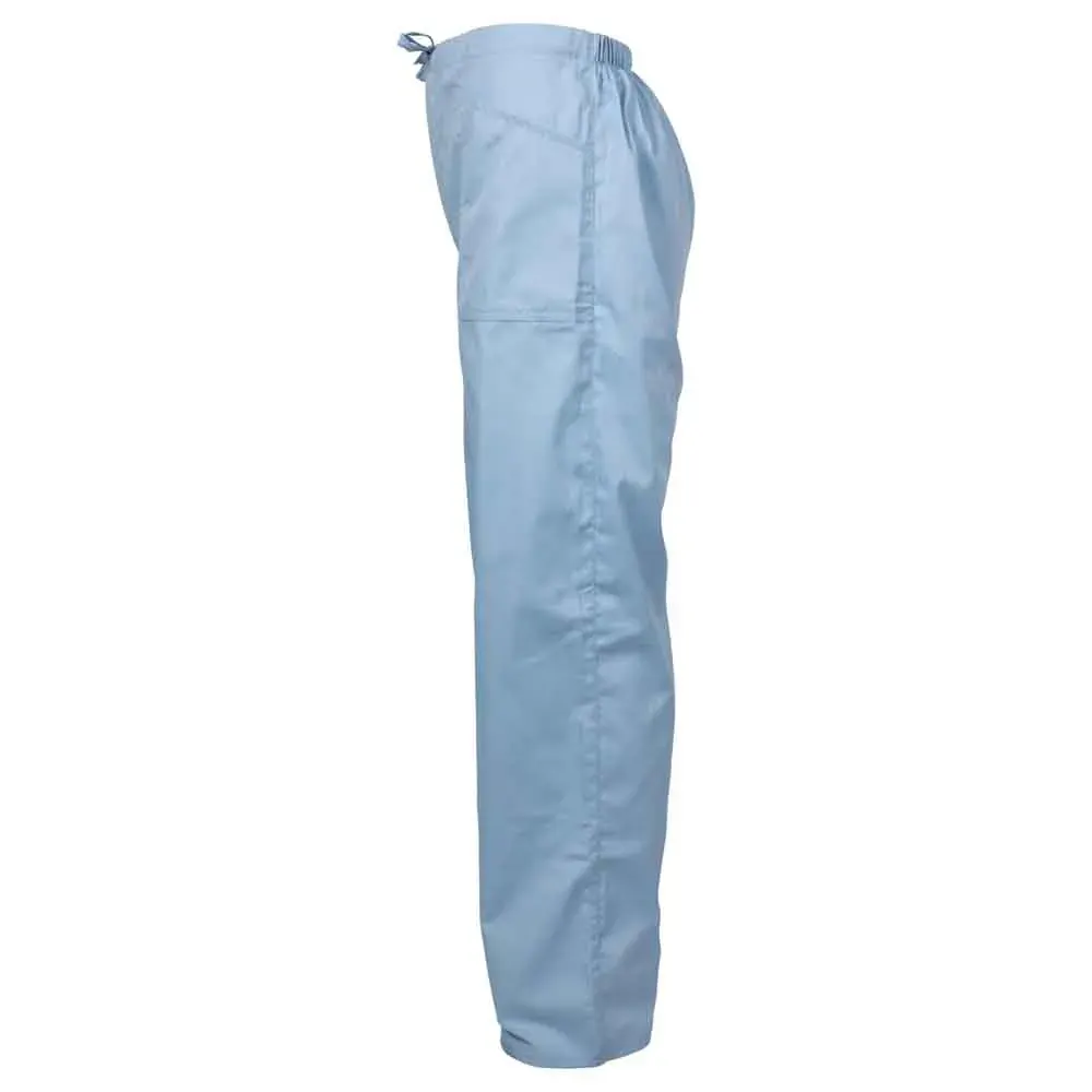 Mănuși de protecție pentru riscuri minime din bumbac, rezistente la apă, Renania Costum medical Meda, culoarea albastru azuriu