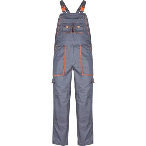 Pantaloni de protectie riscuri minime Samoa, din bumbac și poliester, Renania, culoarea gri