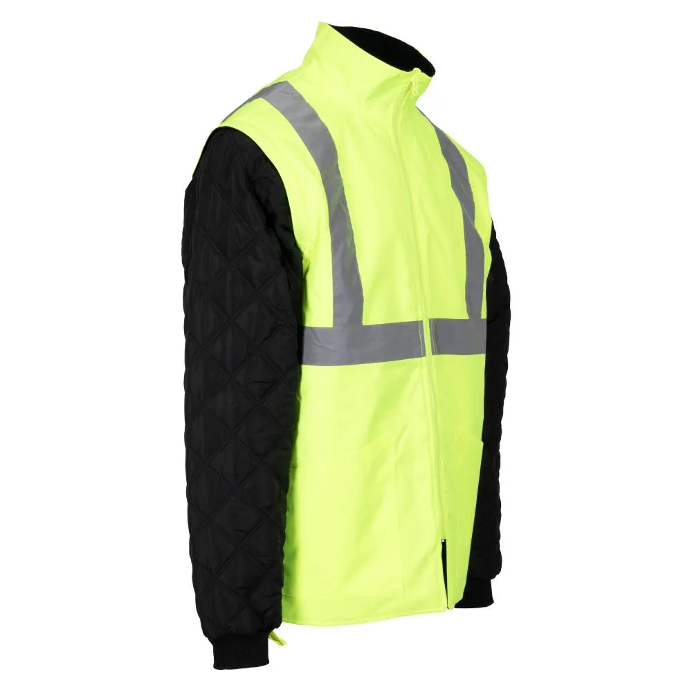 JACHETA PROTECTIE INALTA VIZIBILITATE 4 IN 1 SWEDEN NEXT HI-VIS, RENANIA, ART.535B - imagine 17