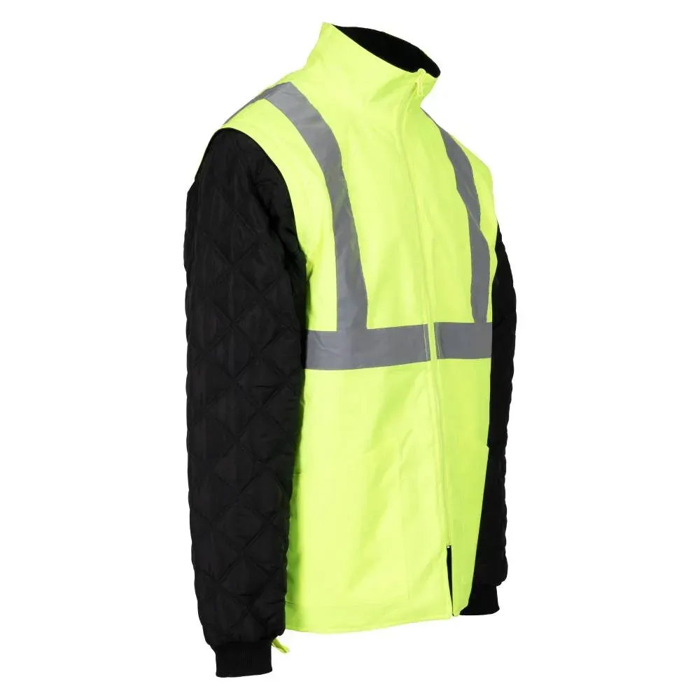 JACHETA PROTECTIE INALTA VIZIBILITATE 4 IN 1 SWEDEN NEXT HI-VIS, RENANIA, ART.535B - imagine 17