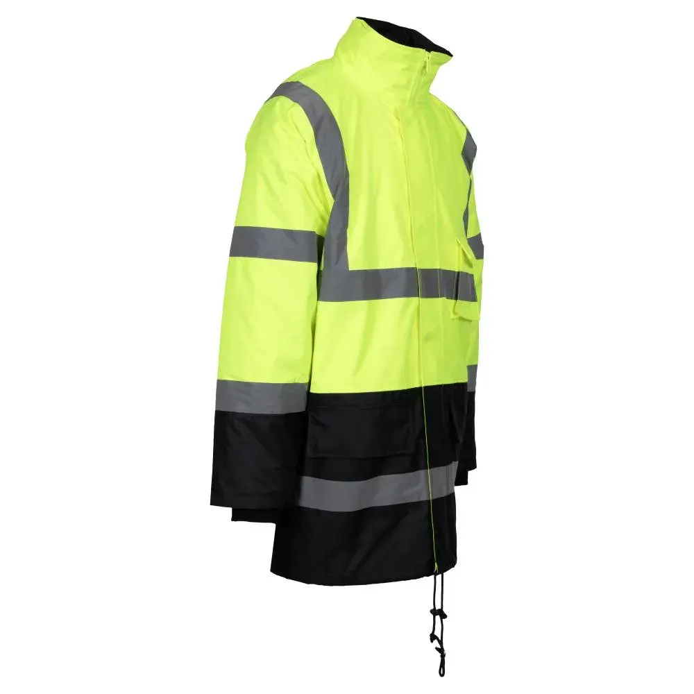 JACHETA PROTECTIE INALTA VIZIBILITATE 4 IN 1 SWEDEN NEXT HI-VIS, RENANIA, ART.535B - imagine 2