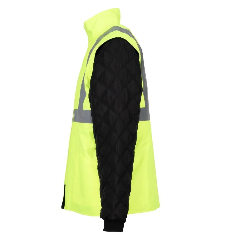 JACHETA PROTECTIE INALTA VIZIBILITATE 4 IN 1 SWEDEN NEXT HI-VIS, RENANIA, ART.535B - imagine 9