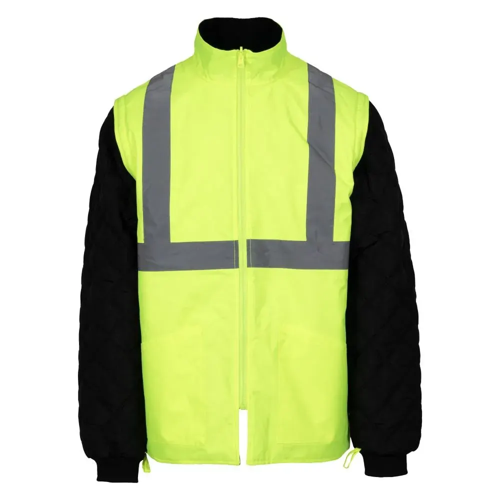 JACHETA PROTECTIE INALTA VIZIBILITATE 4 IN 1 SWEDEN NEXT HI-VIS, RENANIA, ART.535B - imagine 6