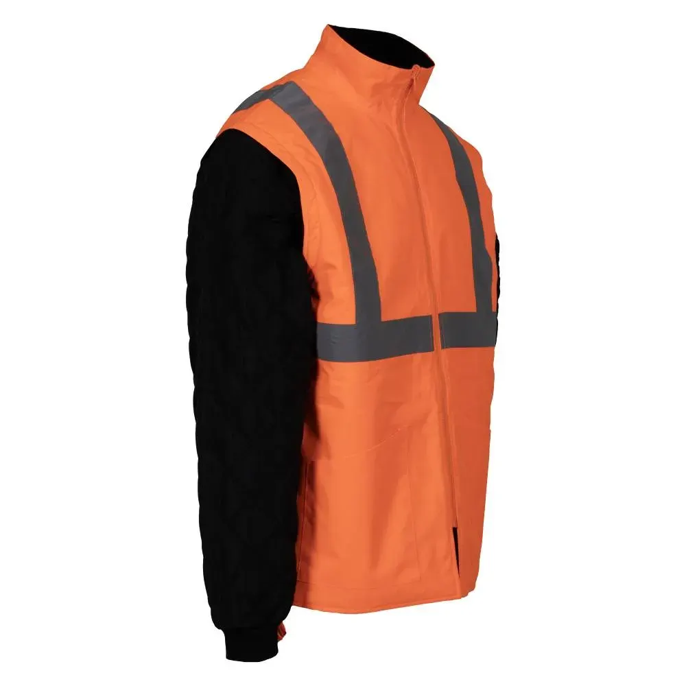 JACHETA PROTECTIE INALTA VIZIBILITATE 4 IN 1 FINLAND NEXT HI-VIS, RENANIA, ART.536B - imagine 9