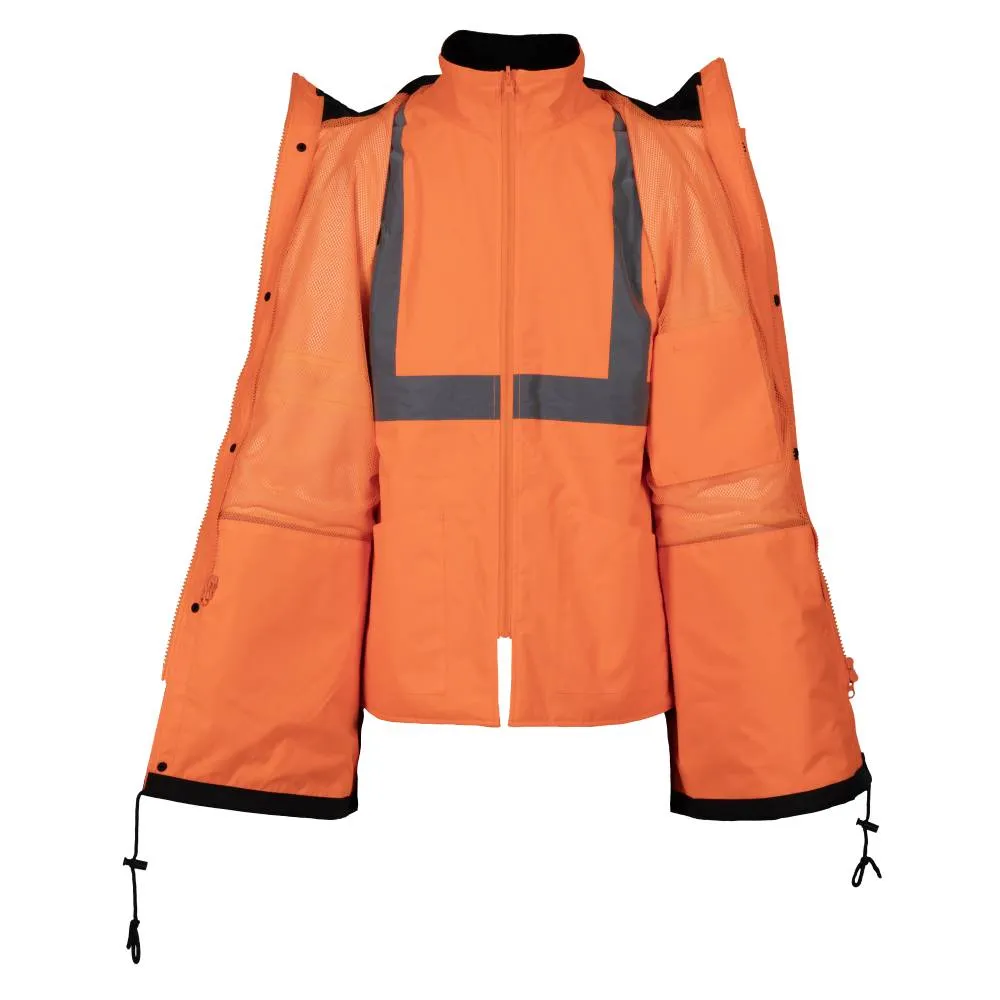 JACHETA PROTECTIE INALTA VIZIBILITATE 4 IN 1 FINLAND NEXT HI-VIS, RENANIA, ART.536B - imagine 8