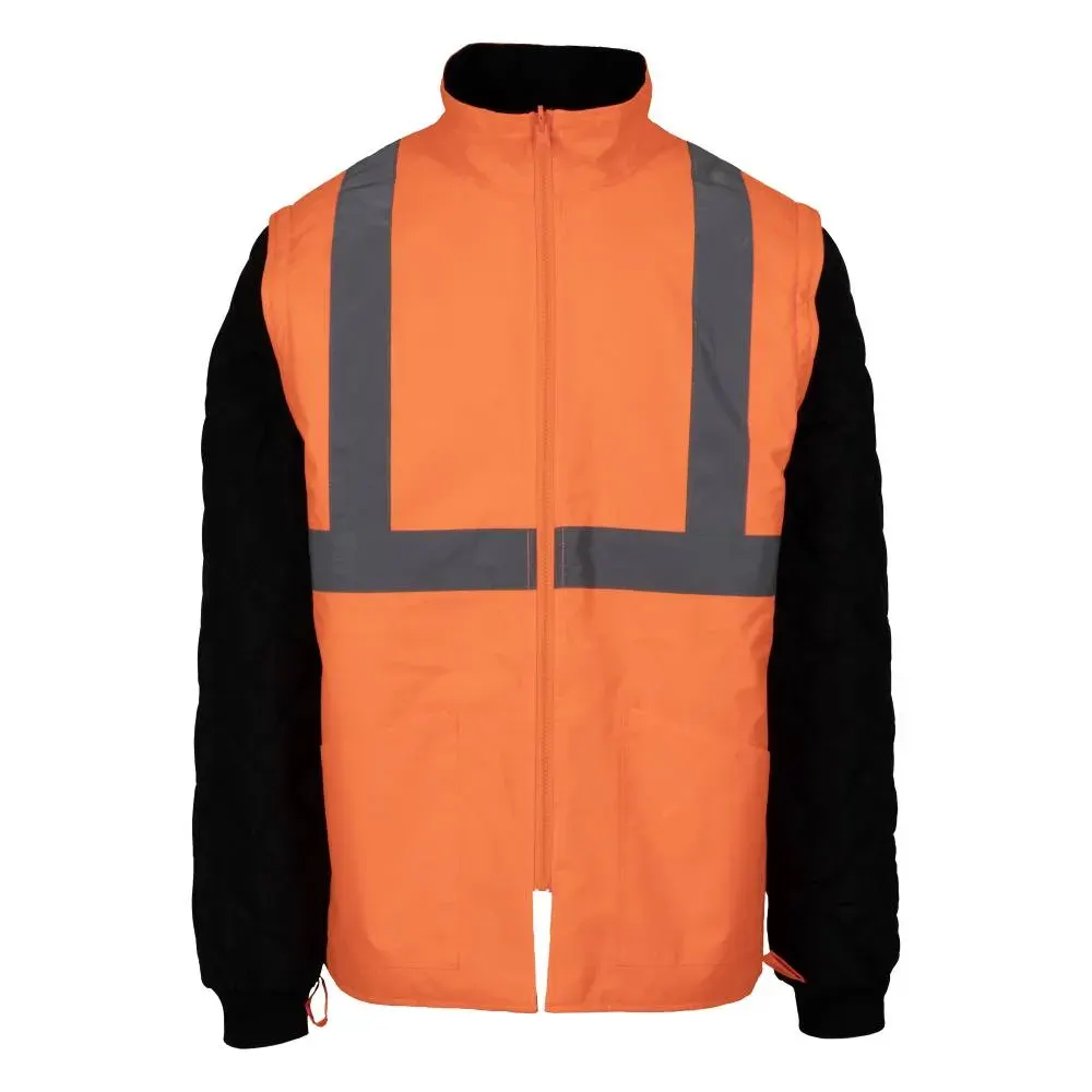JACHETA PROTECTIE INALTA VIZIBILITATE 4 IN 1 FINLAND NEXT HI-VIS, RENANIA, ART.536B - imagine 7