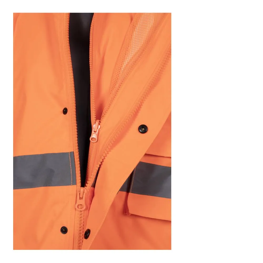 JACHETA PROTECTIE INALTA VIZIBILITATE 4 IN 1 FINLAND NEXT HI-VIS, RENANIA, ART.536B - imagine 5