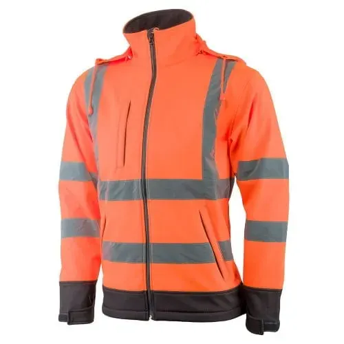 Jachetă de protectie inalta vizibilitate Atena, din poliester, Renania, culoarea portocaliu