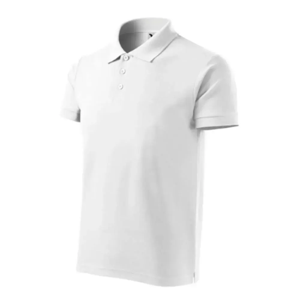 Tricou polo bumbac pentru bărbați Heavy, Renania, culoarea negru