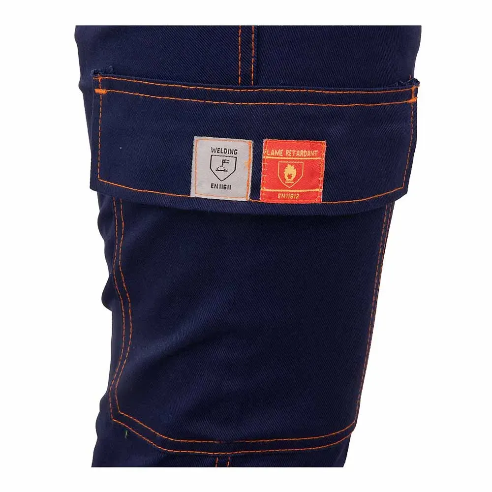 PANTALONI STANDARD PROTECTIE SUDURA FLAME, ART.79B5 (ING02128) - imagine 7