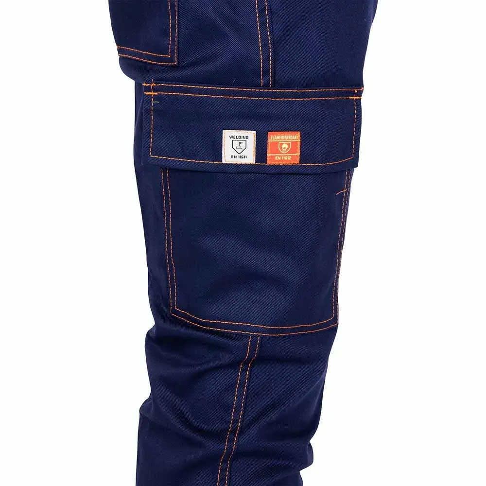 PANTALONI STANDARD PROTECTIE SUDURA FLAME, ART.79B5 (ING02128) - imagine 6