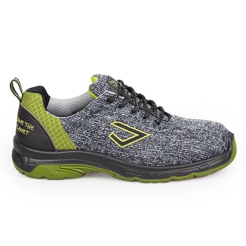 Pantofi cu bombeu Eco Grey S1P SRC, Bicap, art.7A68 - imagine 1