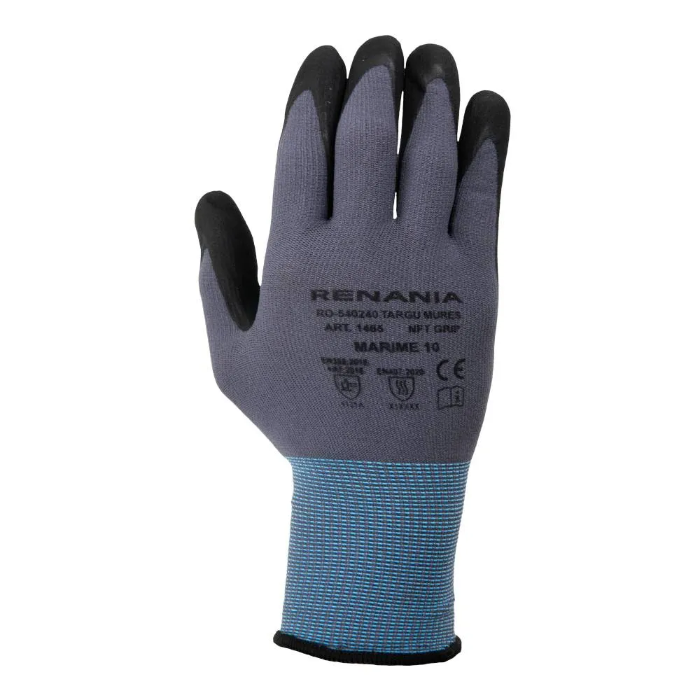 Manusi de protectie mecanica NEW NFT GRIP, Renania, categoria II, art. 9C67 - imagine 3