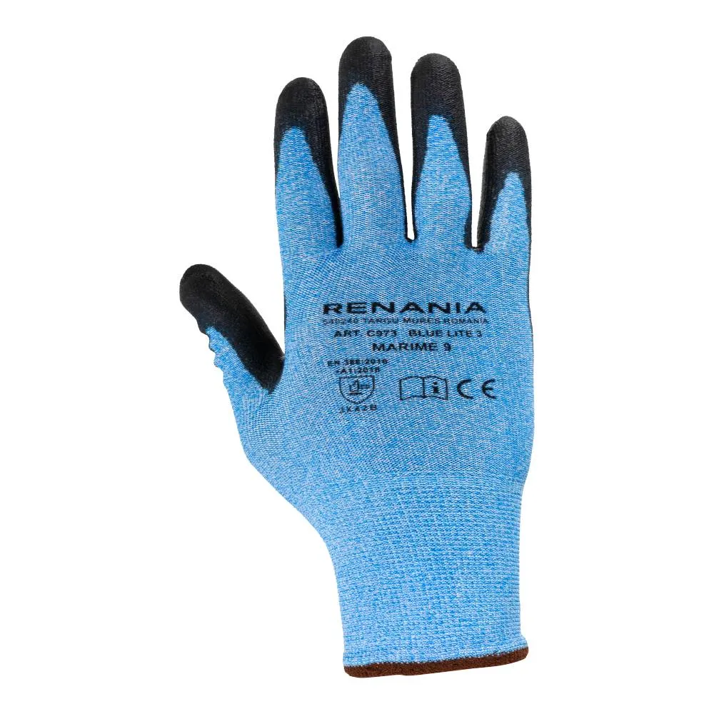 Manusi de protectie la taiere New Blue Lite 3 categoria II, Renania, art.9C73 - imagine 3