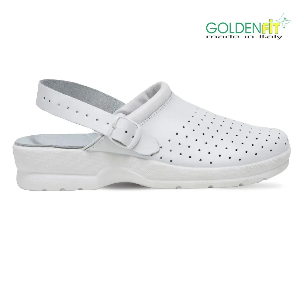 Saboți, Goldenfit Adria, culoarea alb