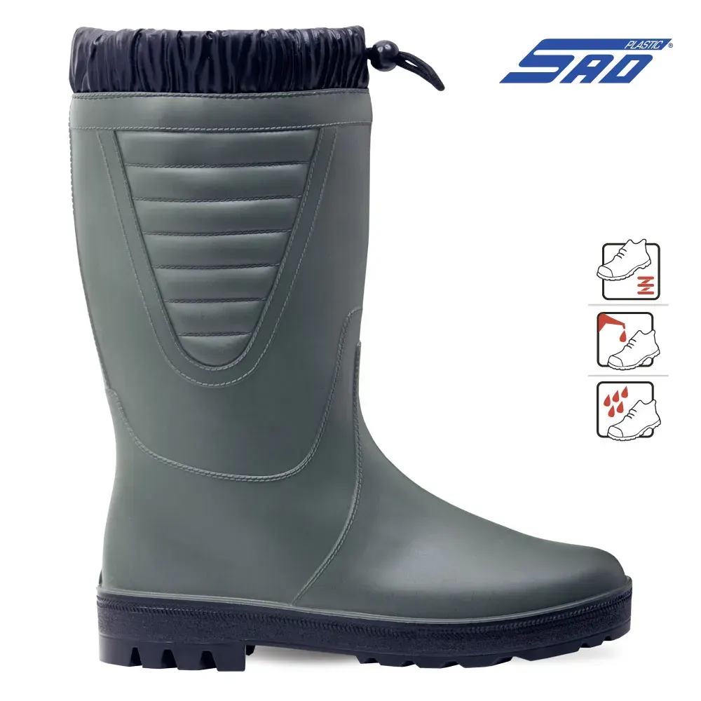Cizme de lucru fără bombeu, Renania Polar E, CI OB SRC, culoarea negru