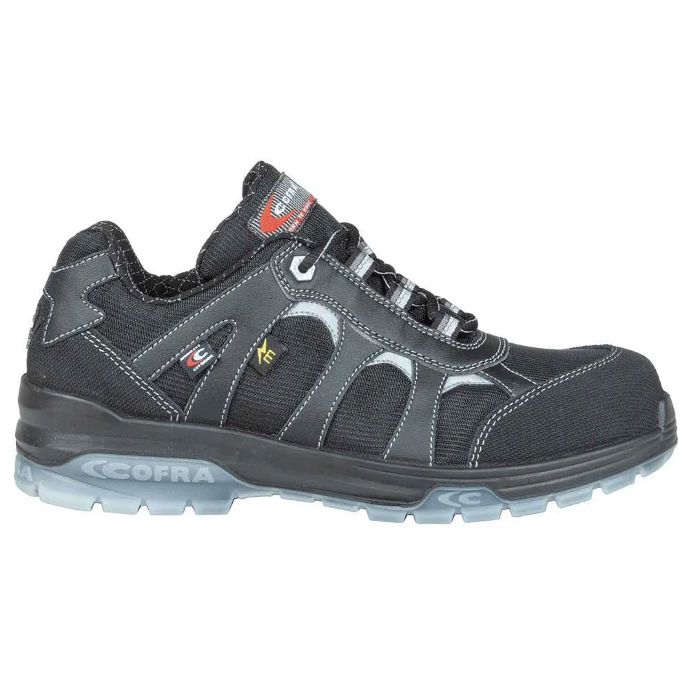 Pantofi cu bombeu Franklin black SB E P FO SRC, Cofra, art.A747 20610-001 (FRANKLIN-BLACK)