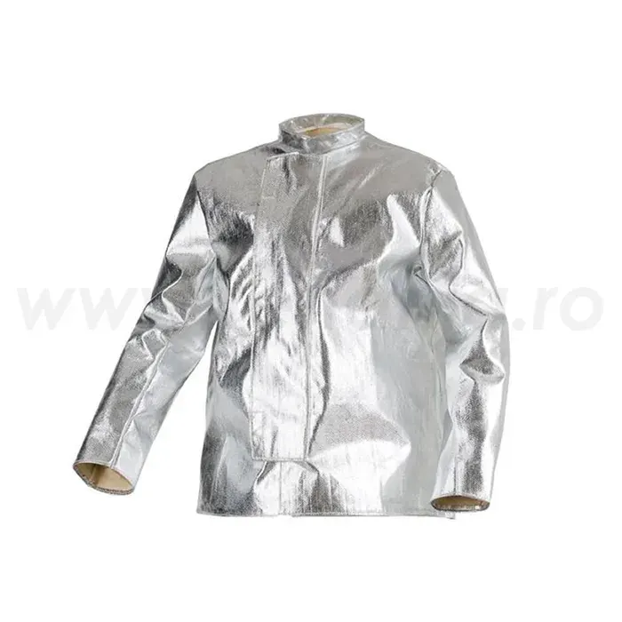Jacheta protectie caldura, din fibra aramidica aluminizata, Giordani Giancarlo, culoarea argintiu