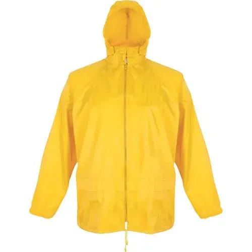 Scurtă de protectie riscuri minime ploaie Aachen, din pvc și poliester, Renania, culoarea albastru