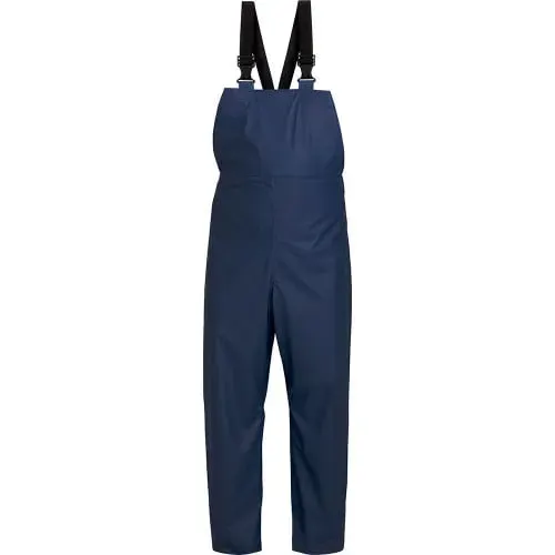 Pantaloni de protectie riscuri minime ploaie Rostok, din poliuretan, Renania, culoarea bleumarin