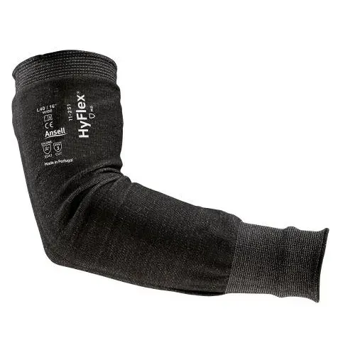 Mănecuțe de protecție din poliamidă, Renania HyFlex, culoarea negru