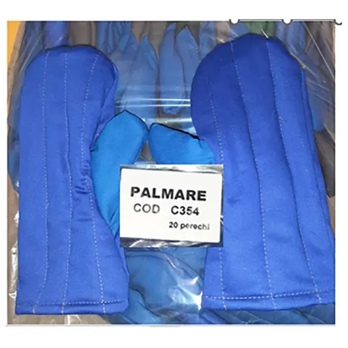Mănuși de protecție tricotate cu palma din piele, rezistente la abraziune, Renania Palmare MCH