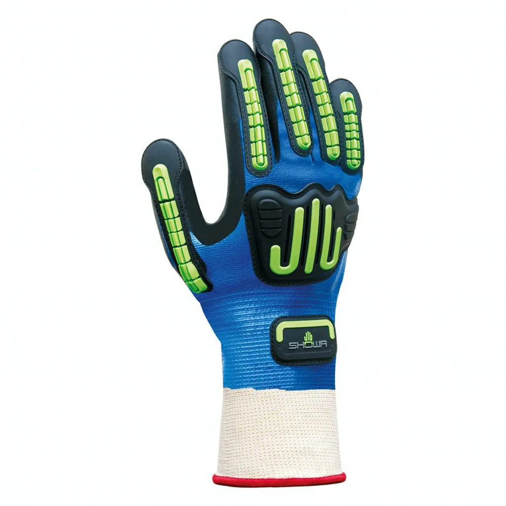 Manusi de protectie mecanica Nitrile Foam Grip IP categoria II, Showa, art.C390 (377IP) - imagine 1