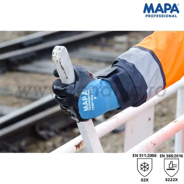 Manusi de protectie la temperaturi scazute Temp Ice-700 categoria II, art.C885