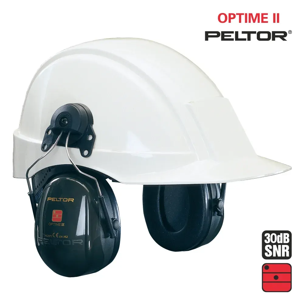 Antifoane externe atasabile la casca de protectie Optime II, 3M, art.D182 (2651) (2651) - imagine 1