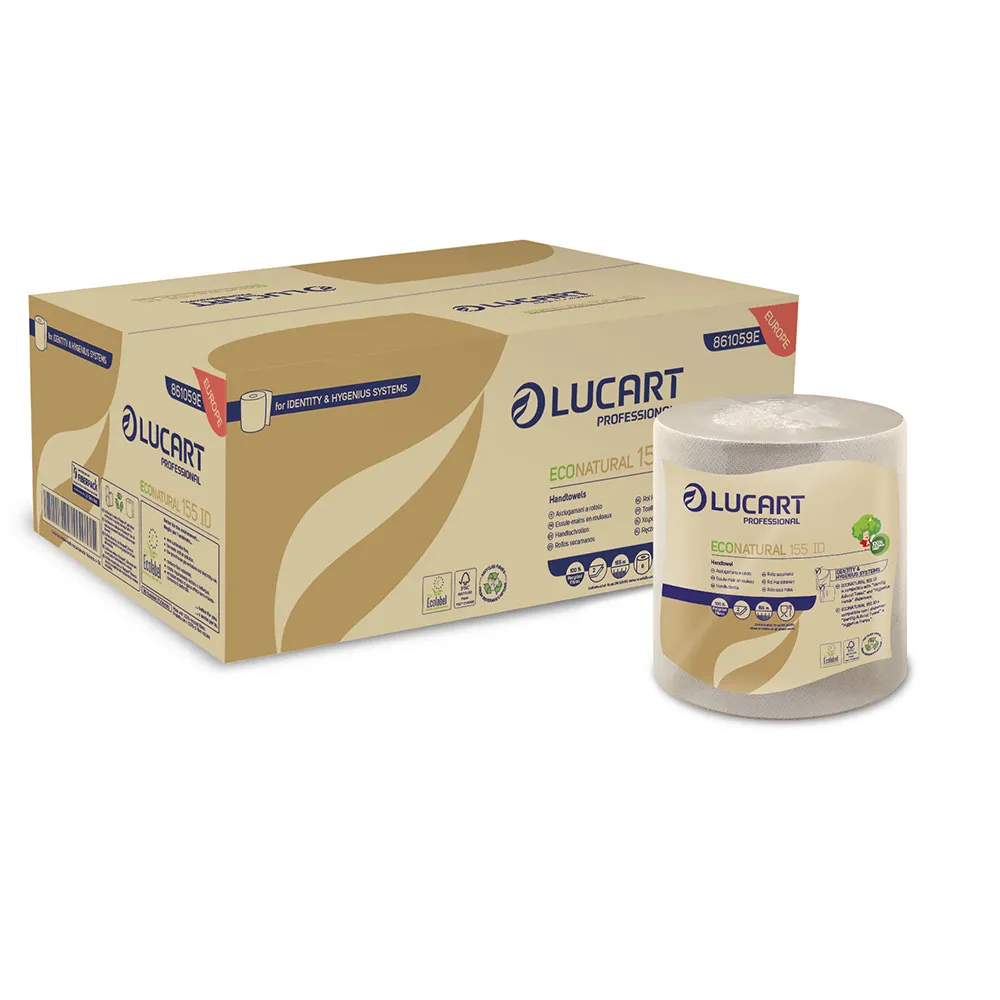 Prosoape rola pentru maini autocut Econatural 155 ID Lucart, art.F309 (861059E)