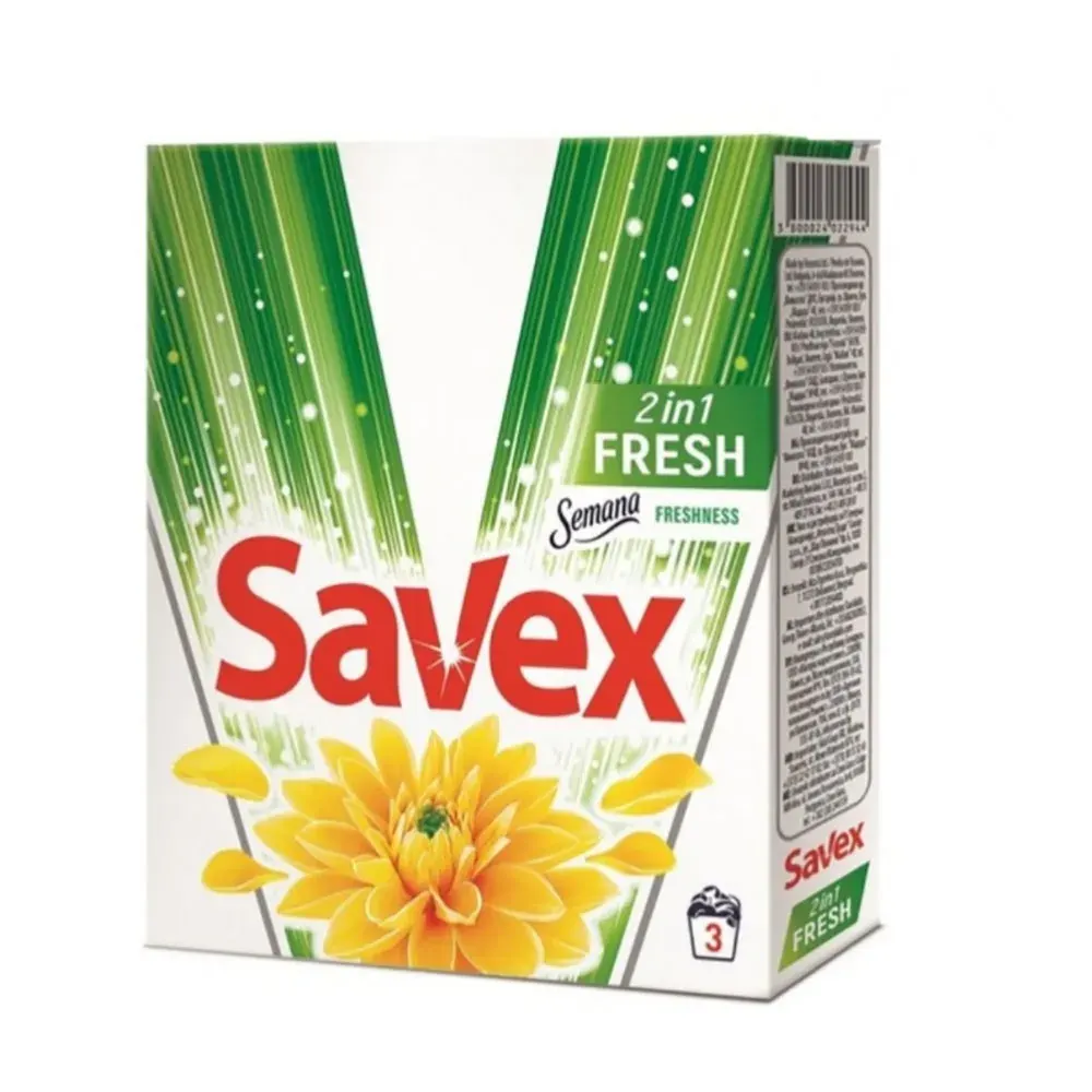 Detergent automat pentru rufe Savex 300 g, art.f987 - imagine 1