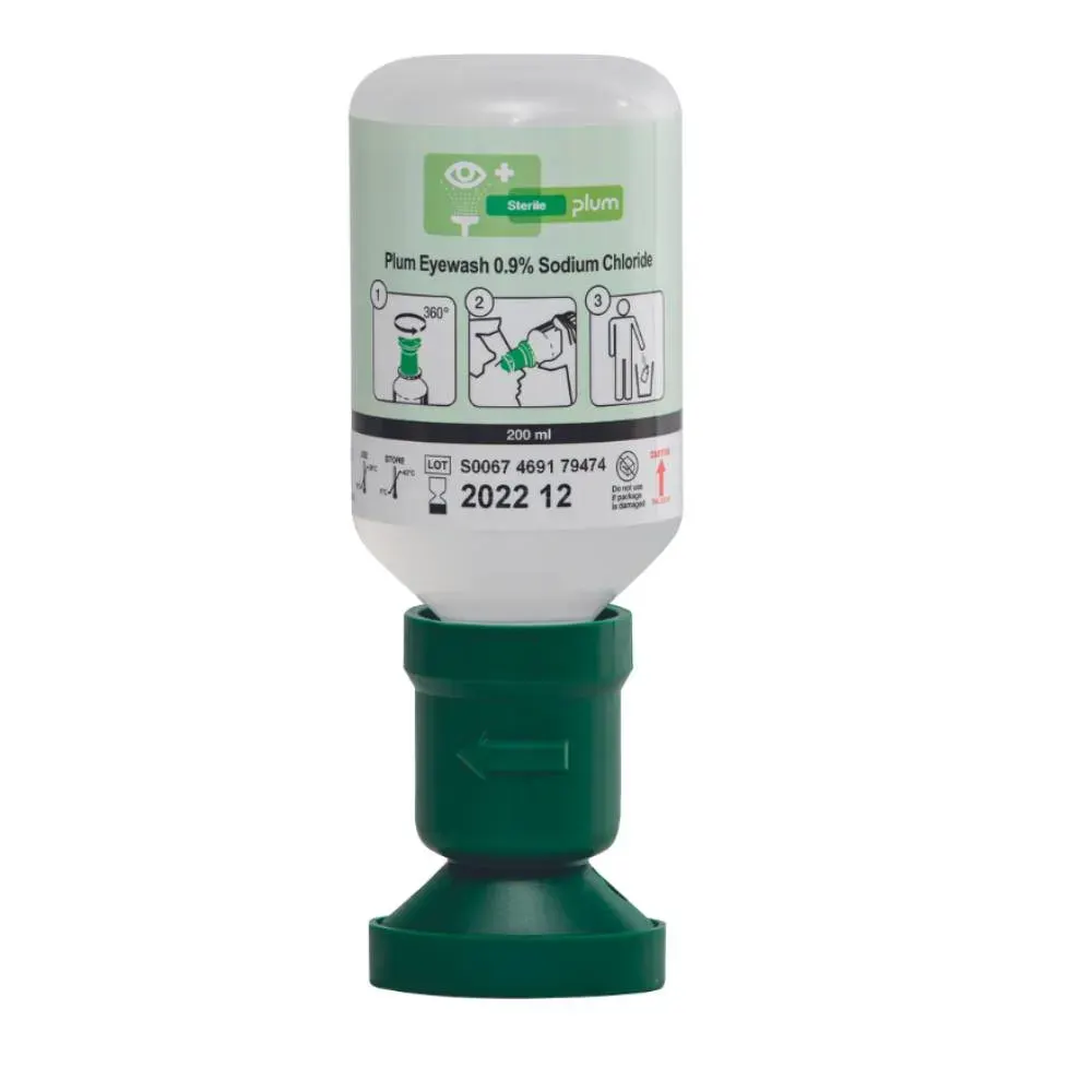 Trusă de prim ajutor Renania Solutie sterila de clatire a ochilor 200 ml