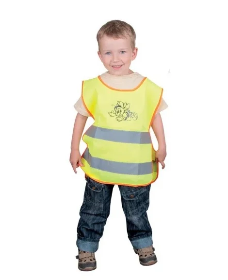 Vestă copii reflectorizantă ă, din poliester, 120 g/mp, Ardon ALEX, culoarea portocaliu