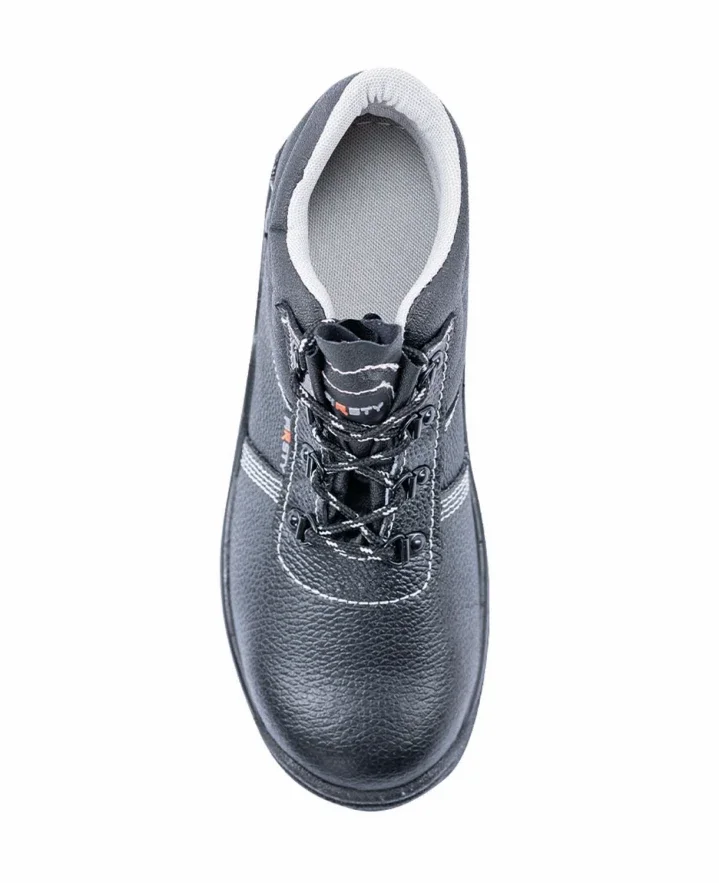 Bocanci de lucru din piele naturală, Ardon FIRSTY O1, marcaj SR FO, culoarea negru