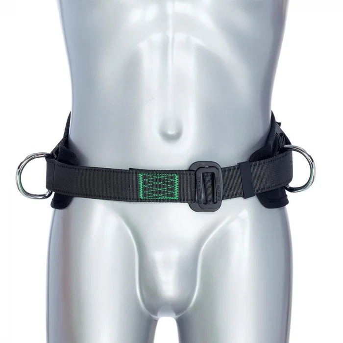 Centura alpinism utilitar, culoarea gri, de pozitionare Vertiqual CHANTIER C1 PRACTIC