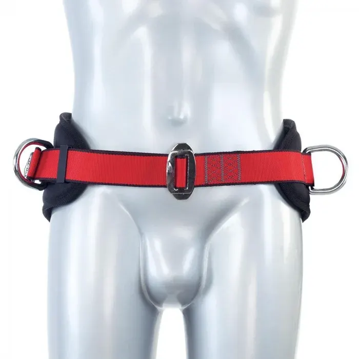 Centură de poziționare, Vertiqual CLASSIC V1 NEON, culoarea roșu