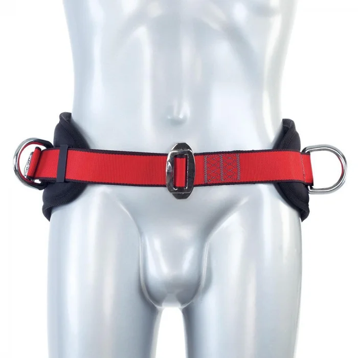 Centura de pozitionare, culoarea roșu, Vertiqual CLASSIC V1 NEON