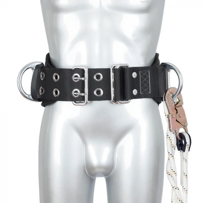 Centură de poziționare, culoarea negru, Vertiqual KOALA PLUS