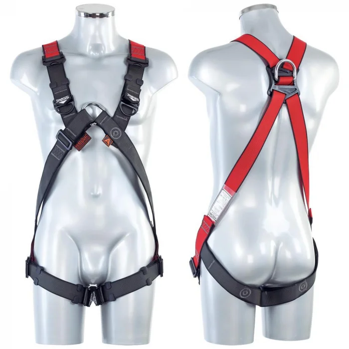 Centura complexa Vertiqual, culoarea roșu, CLASSIC V33 ADVENTURE