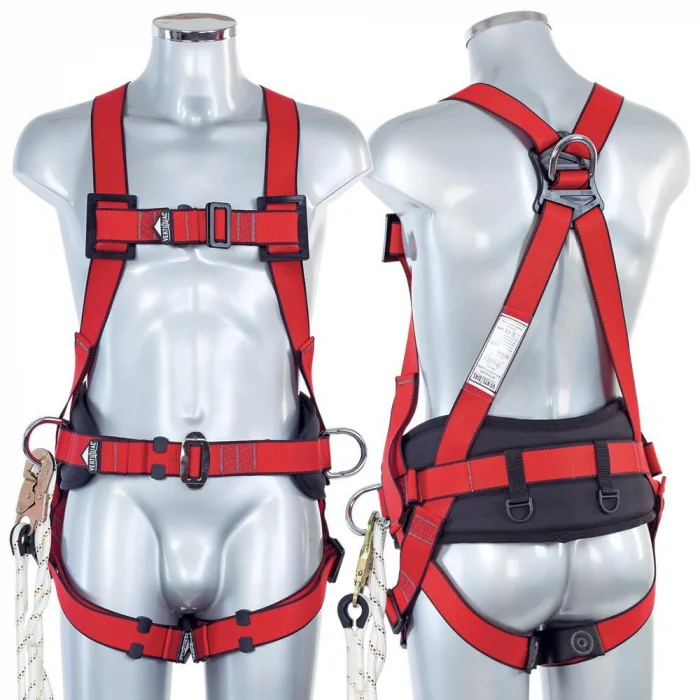 Centura complexa multifunctionala, culoarea roșu, Vertiqual CLASSIC V41 RADON