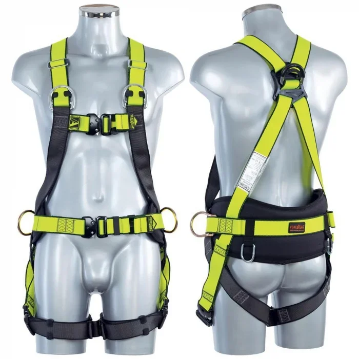 Centura complexa alpinism, culoarea verde, utilitar Vertiqual AUTOMATIC V6 ATLANTIS