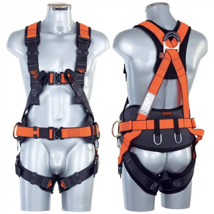 Centura complexă multifuncțională, culoarea portocaliu, Vertiqual POWER&COMFORT V5 ENDEAVOUR