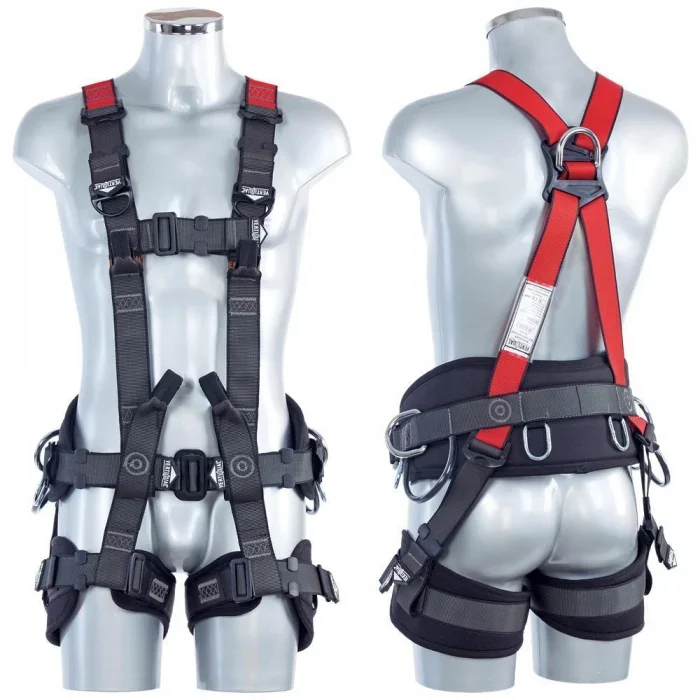 Centura alpinism utilitar, culoarea verde, multifunctionala Vertiqual CLASSSIC V83 STRATOSPHERE