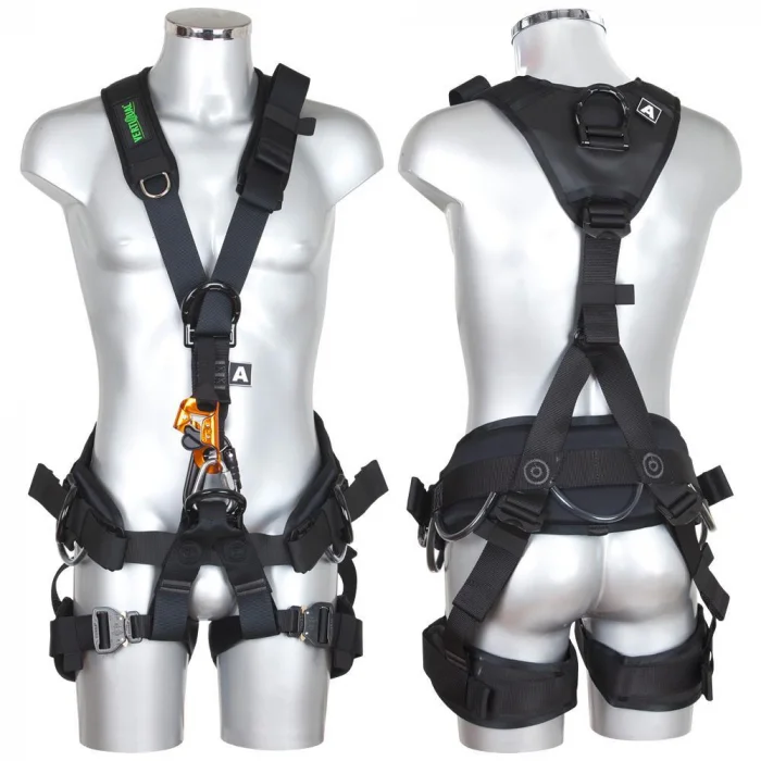 Centură multifuncțională Vertiqual GALAXY GENERATION 2 V86 EQUINOX, culoarea negru, alpinism utilitar, salvare