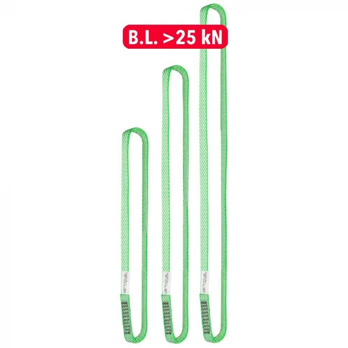 Buclă de ancorare din chingă verde, Vertiqual VANGUARD