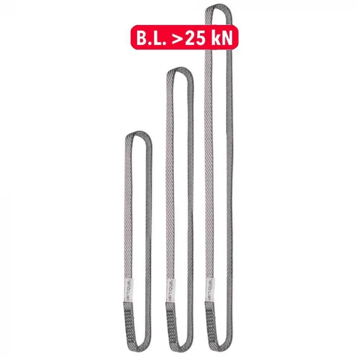 Buclă de ancorare din chingă alb-negru, Vertiqual VANGUARD